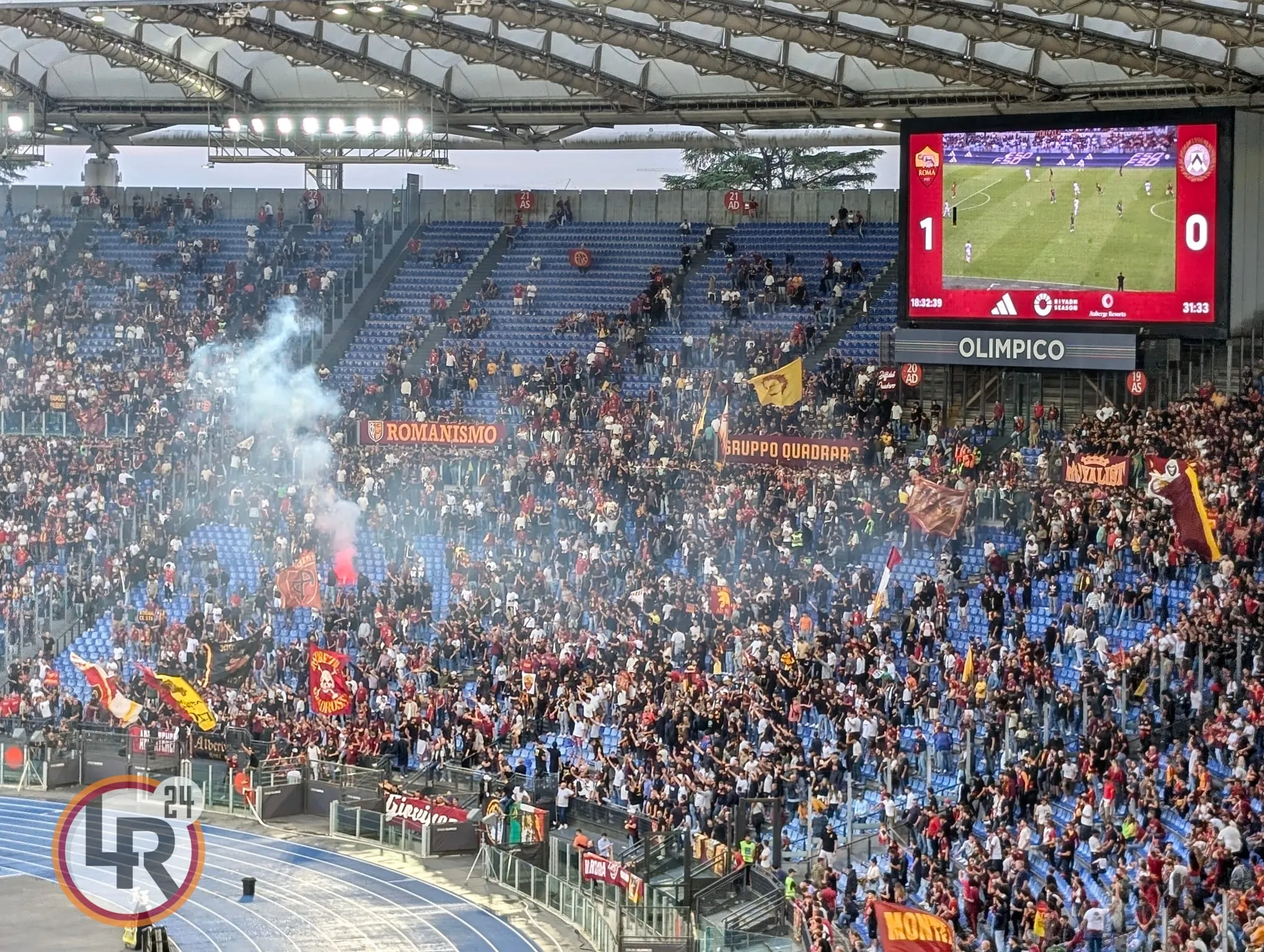 roma udinese curva sud 3