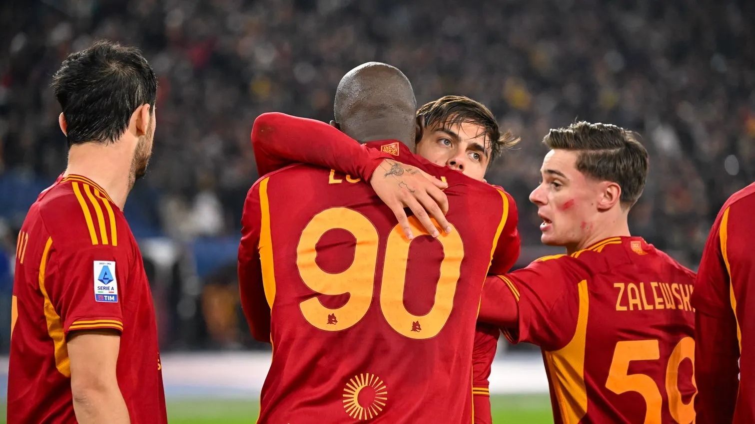 roma udinese dybala lukaku