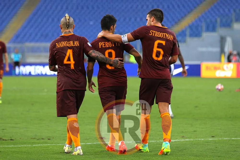 roma udinese nainggolan perotti strootman 20082016