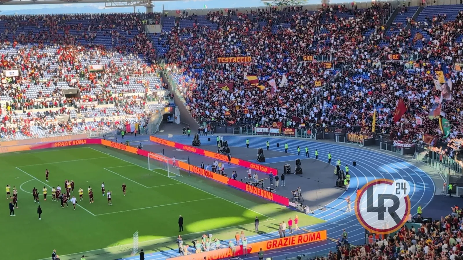 roma venezia squadra curva sud