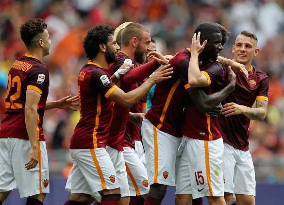 rudiger abbracciato roma chievo