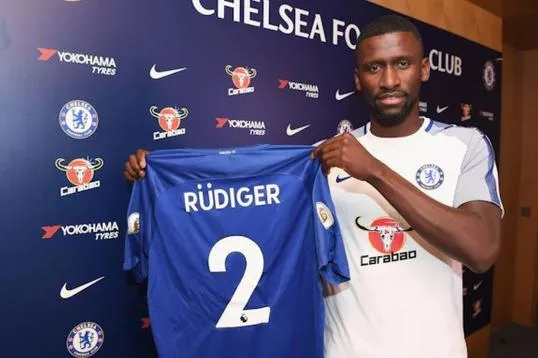 rudiger chelsea maglia
