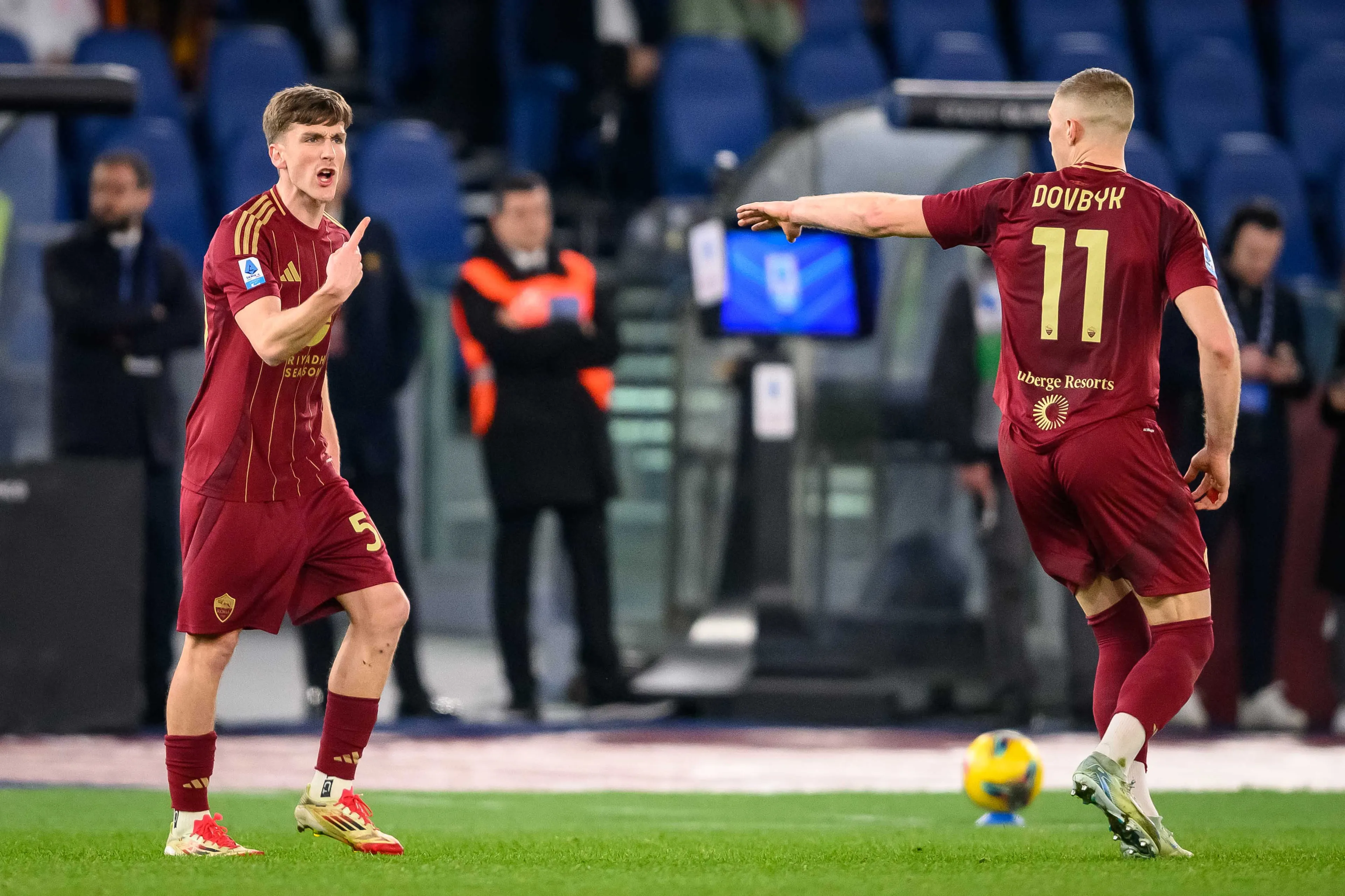 saelemaekers e dovbyk roma como 1