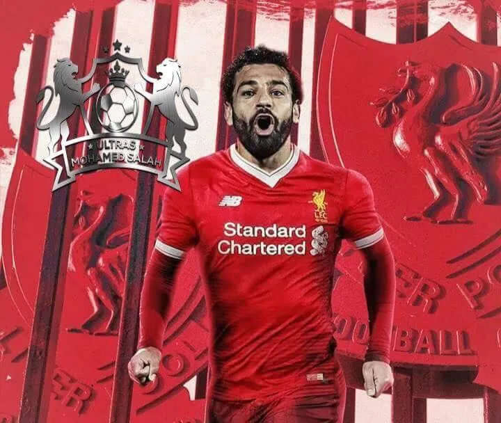 salah liverpool fotomontaggio