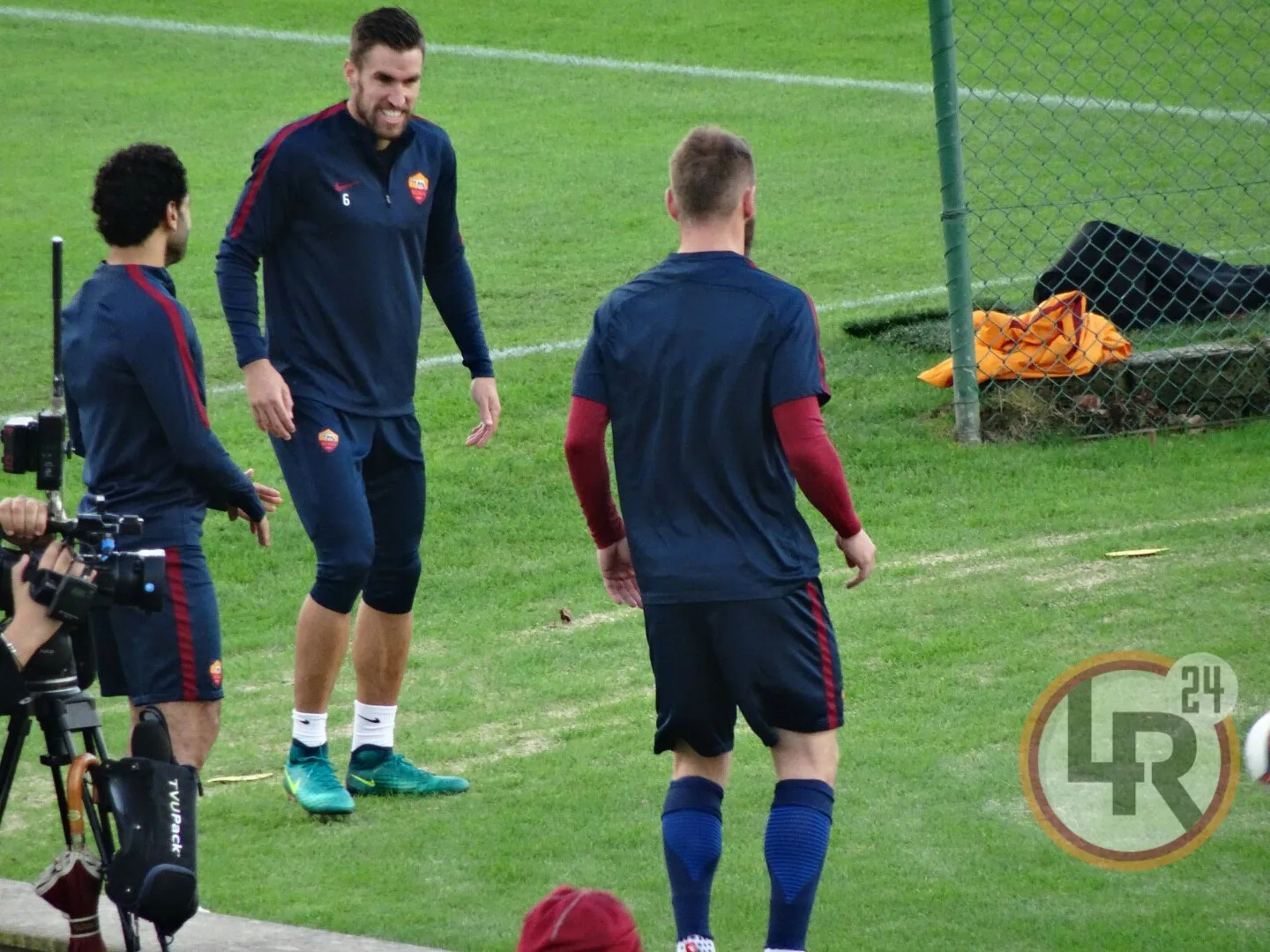 salah strootman de rossi trigoria