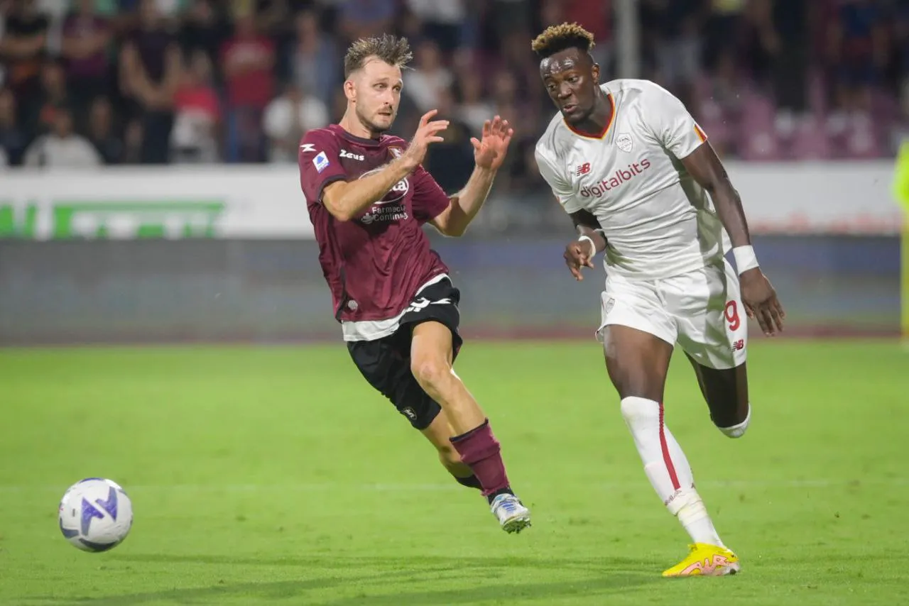 salernitana roma abraham