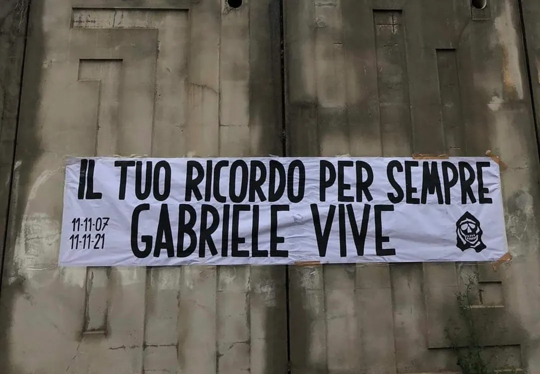sandri fedayn striscione