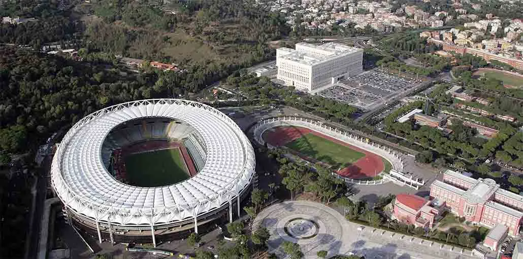 scegliere settori stadio olimpico