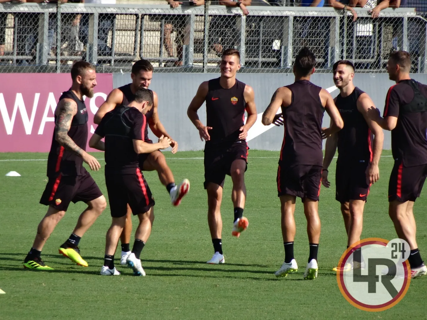 schick de rossi manolas strootman pellegrini dzeko