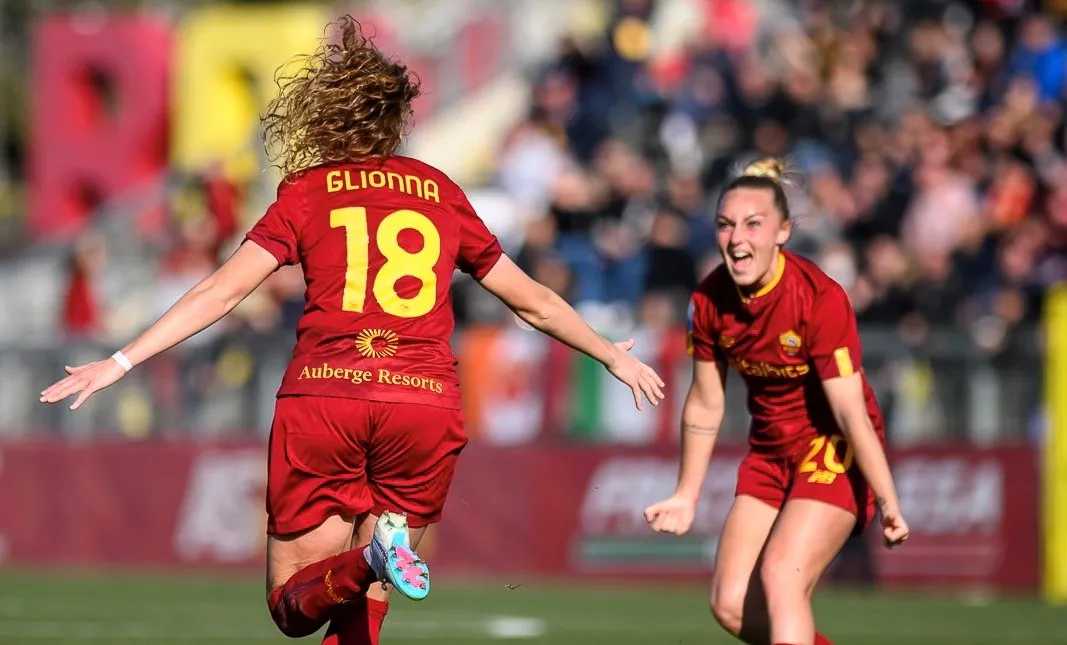serie a femminile roma inter glionna greggi