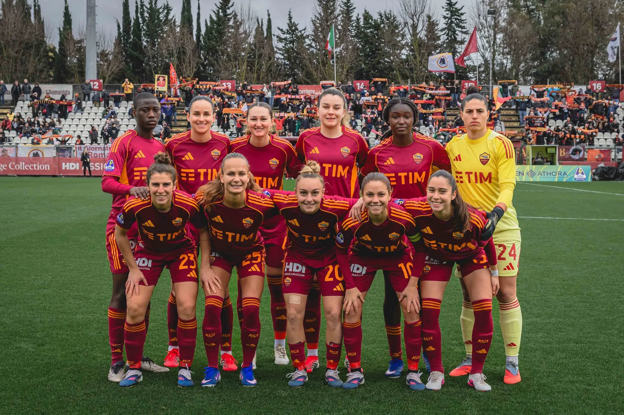 serie a femminile roma milan squadra