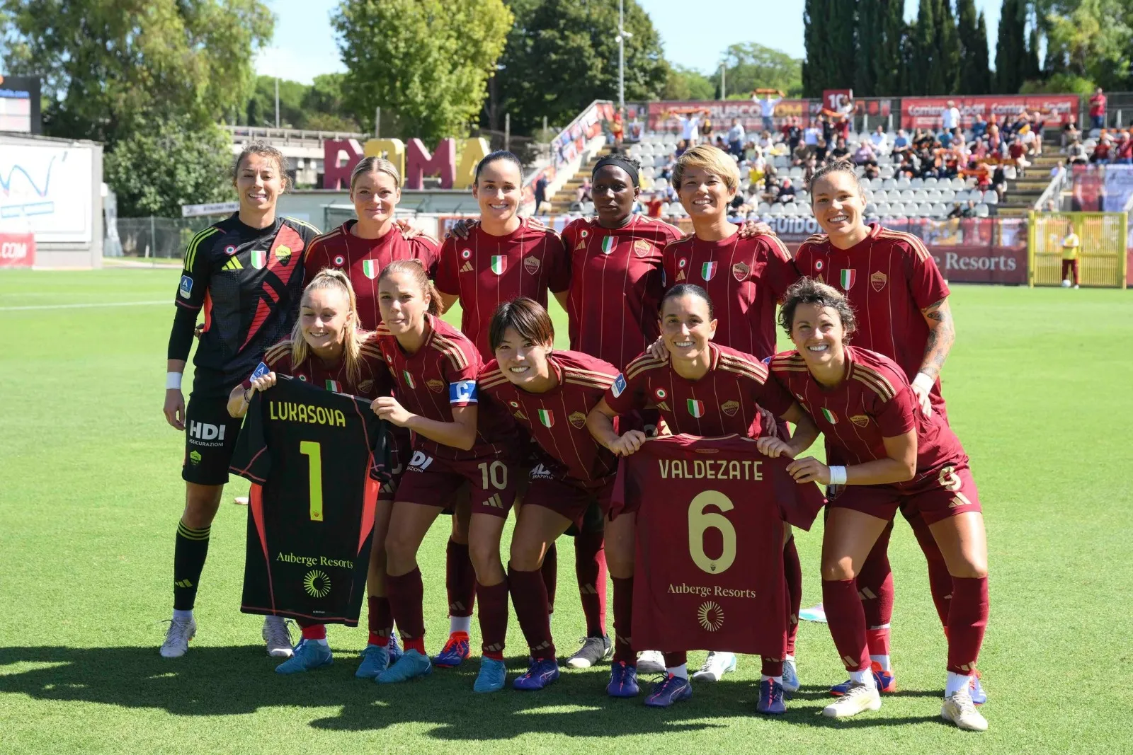 serie a femminile roma sassuolo squadra 3