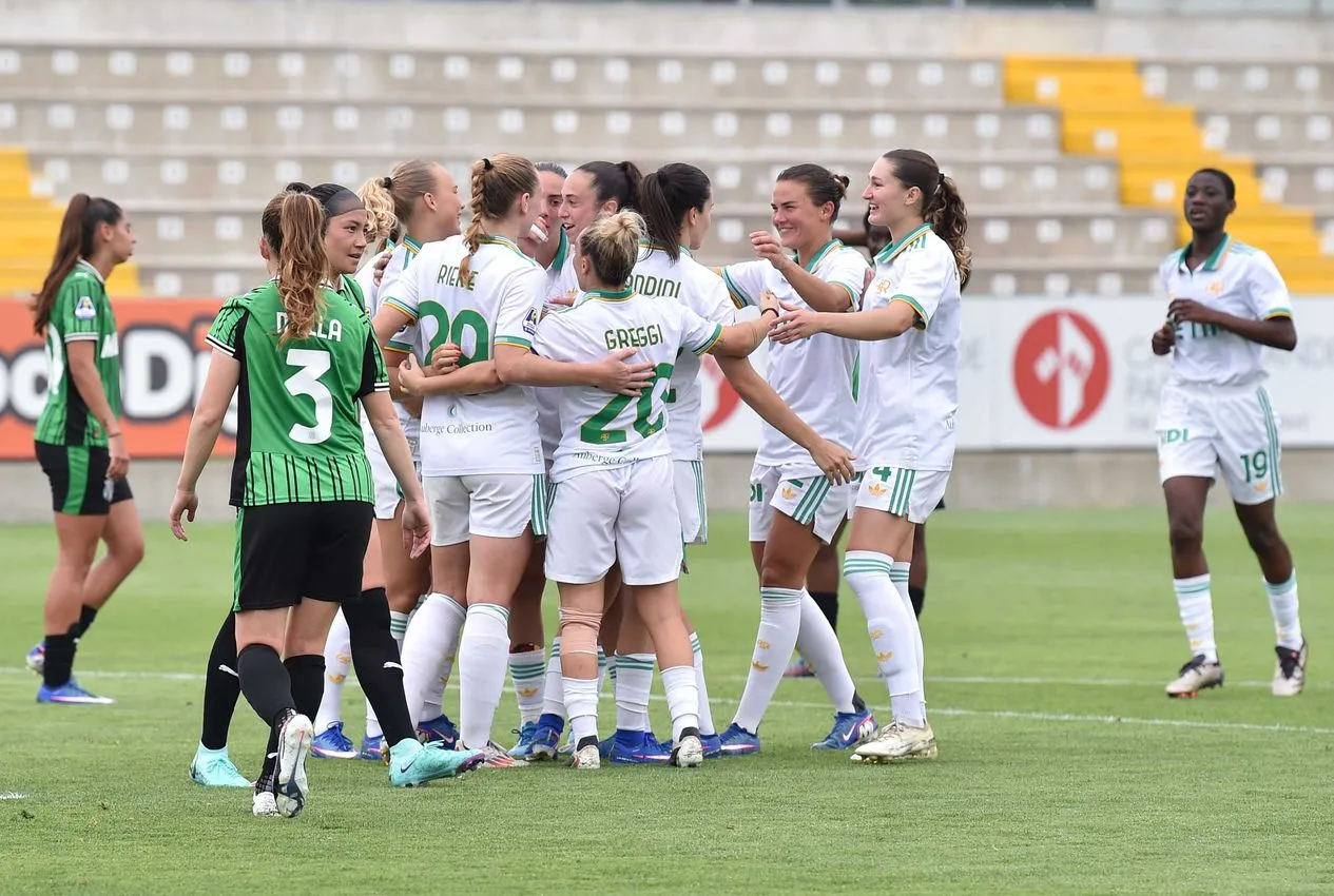 serie a femminile sassuolo roma squadra 1