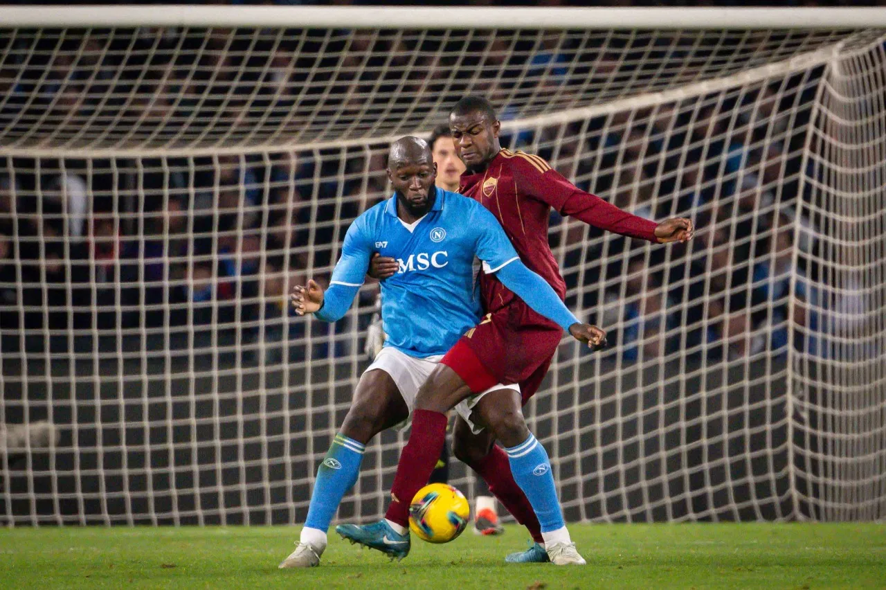 serie a napoli roma ndicka lukaku