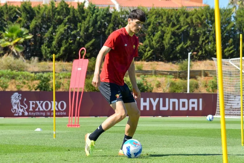shomurodov allenamento