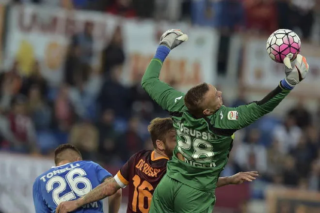 skorupski uscita de rossi roma empoli
