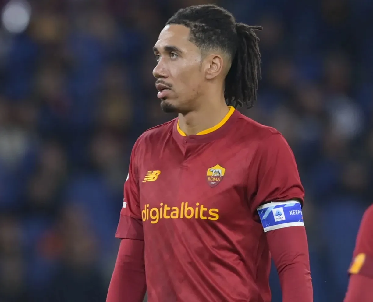 smalling fascia di capitano roma sassuolo