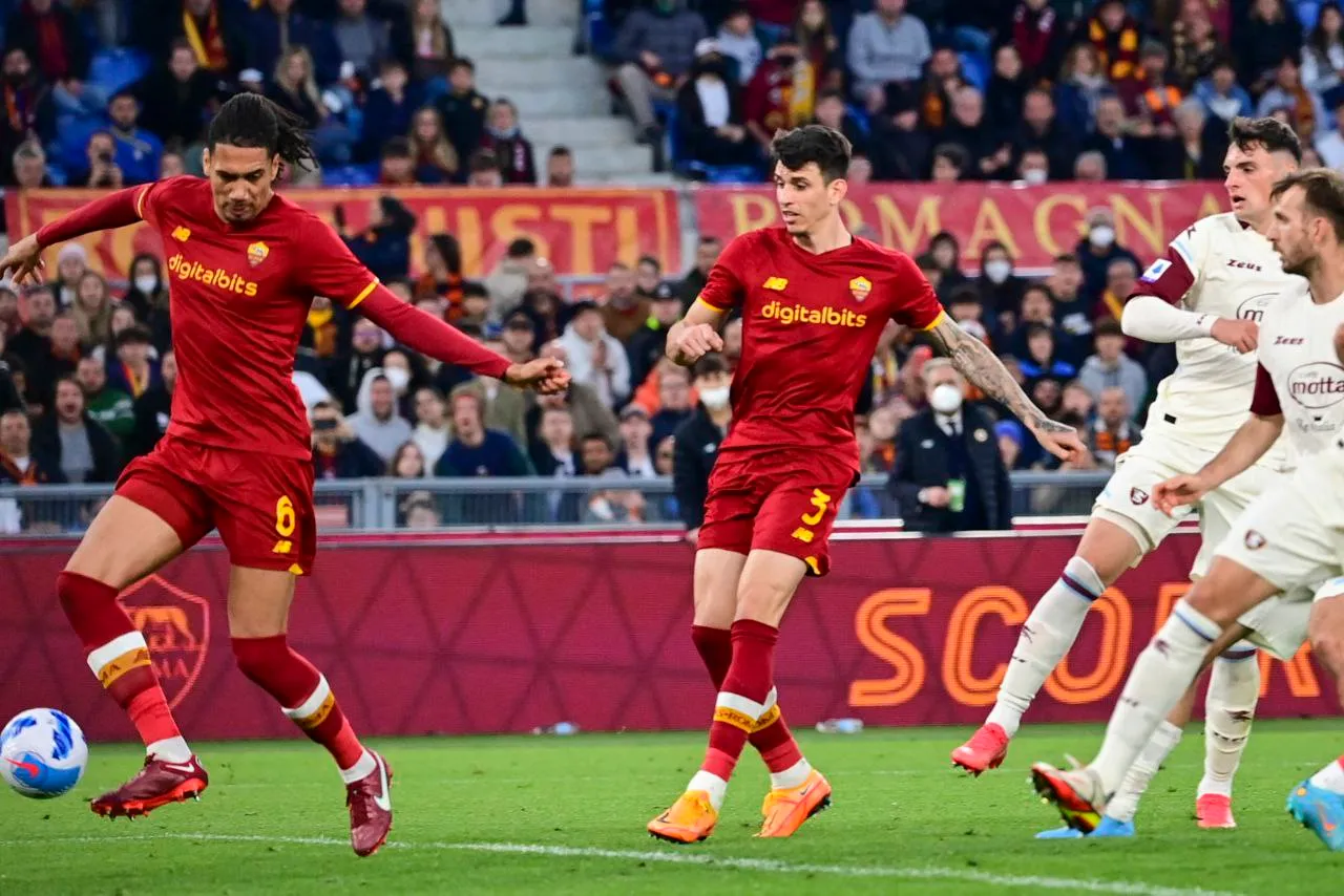 smalling roma salernitana