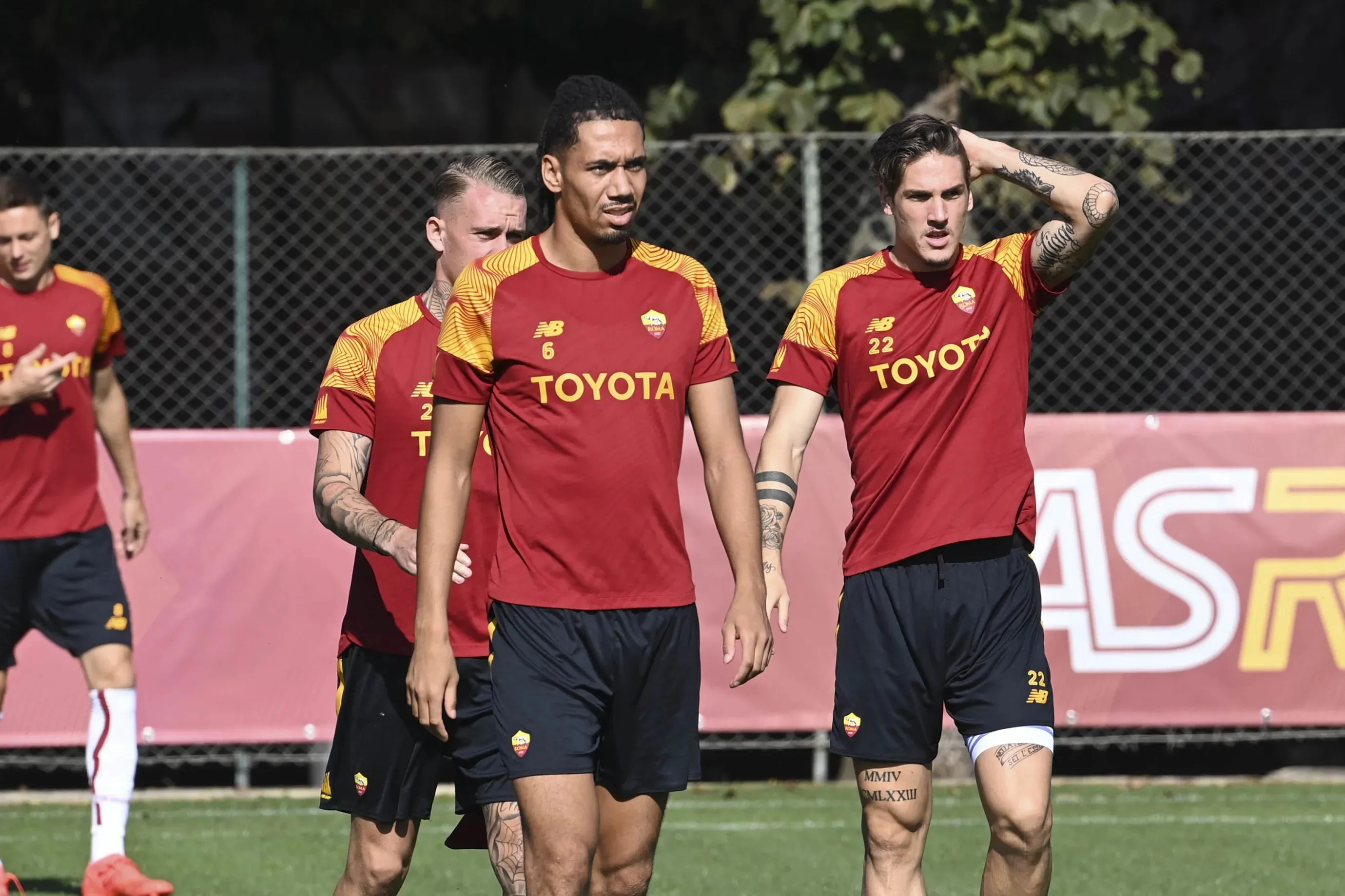 smalling zaniolo trigoria