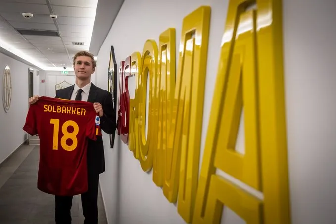 solbakken maglia roma 18
