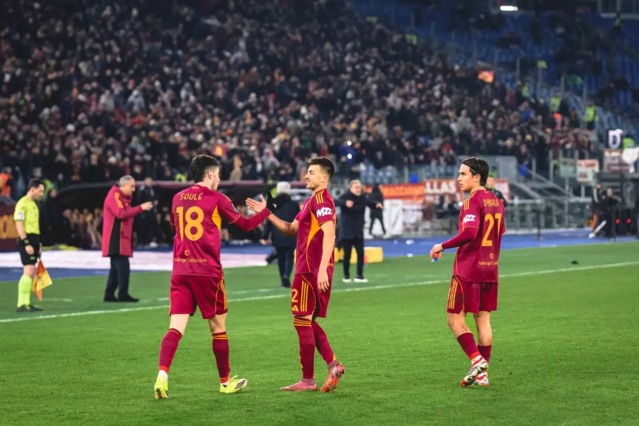 soule el shaarawy roma sassuolo