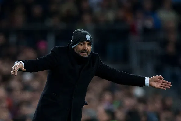 spalletti braccia larghe real roma