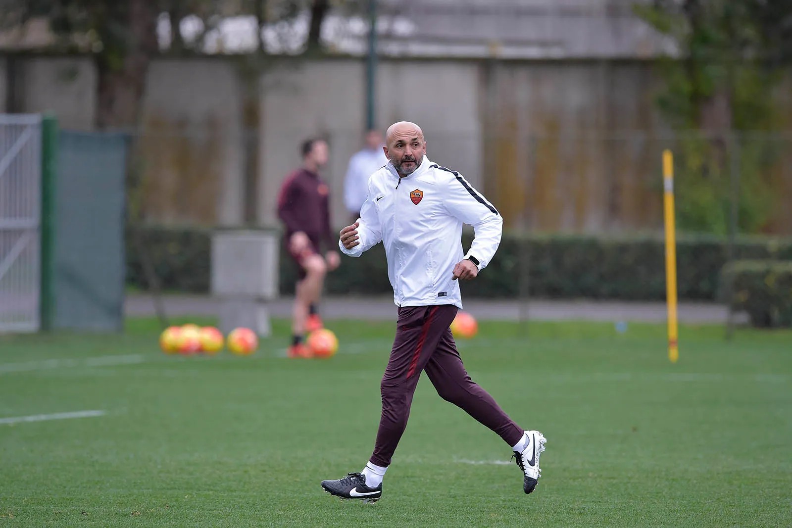 spalletti corsa roma allenamento