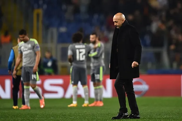 spalletti deluso roma real