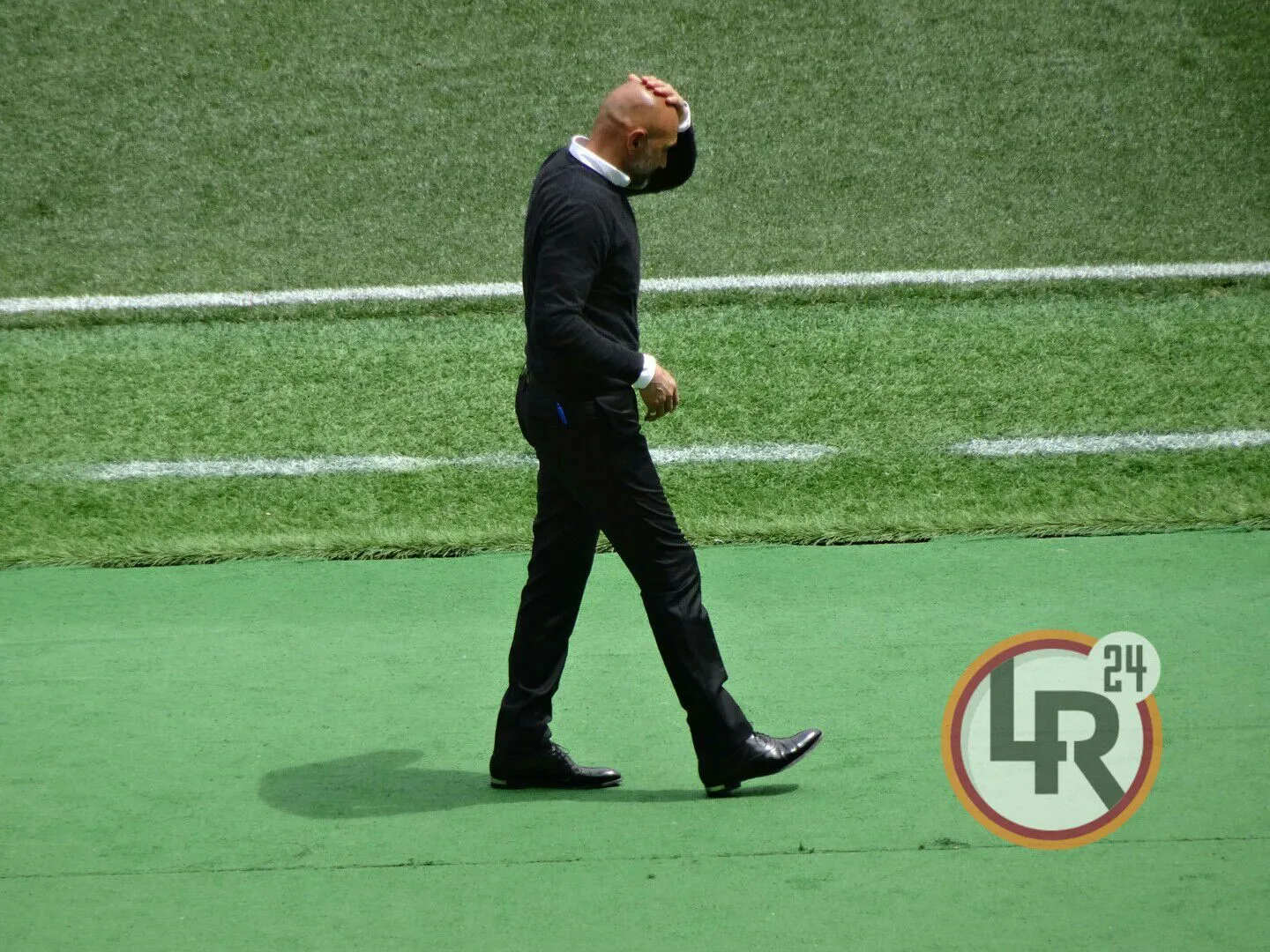 spalletti mano in testa