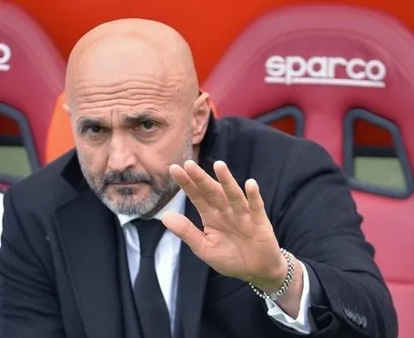 spalletti mano saluto roma verona