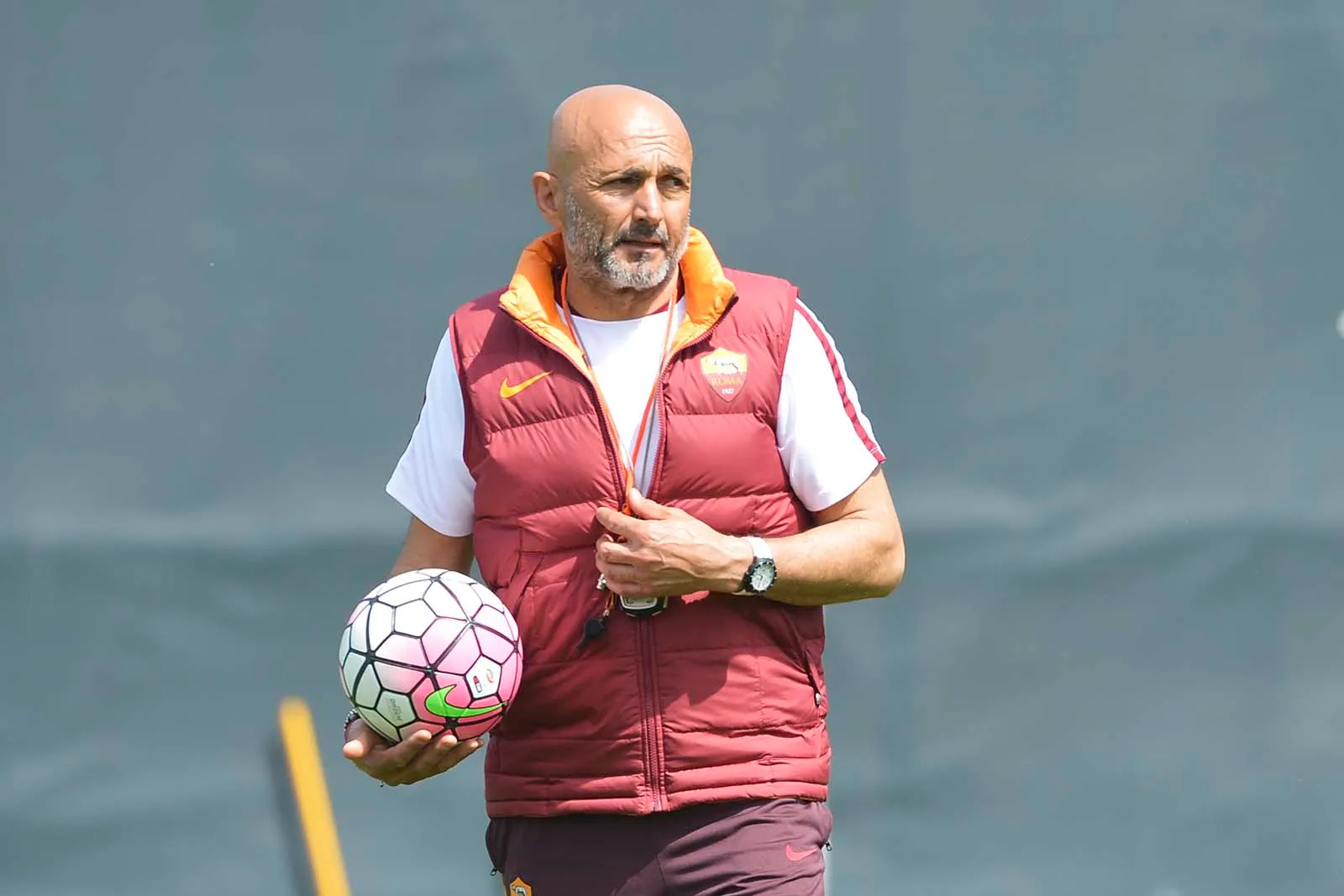 spalletti smanicato allenamento trigoria