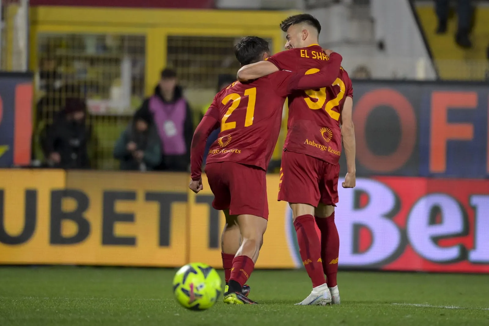 spezia roma el shaarawy dybala