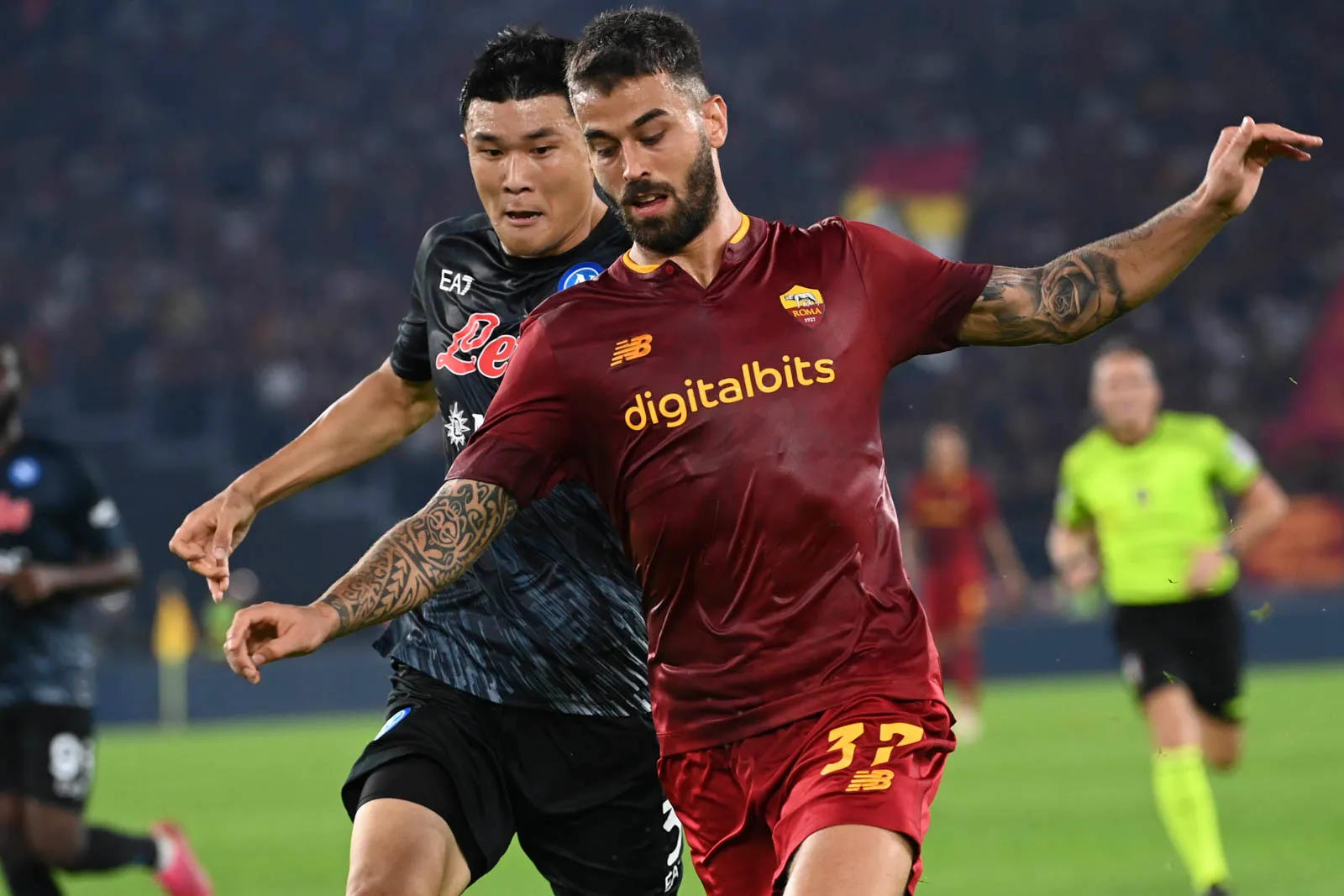 spinazzola roma napoli