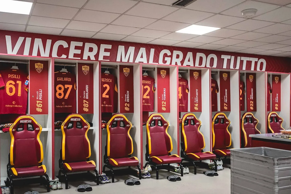 spogliatoio lazio roma
