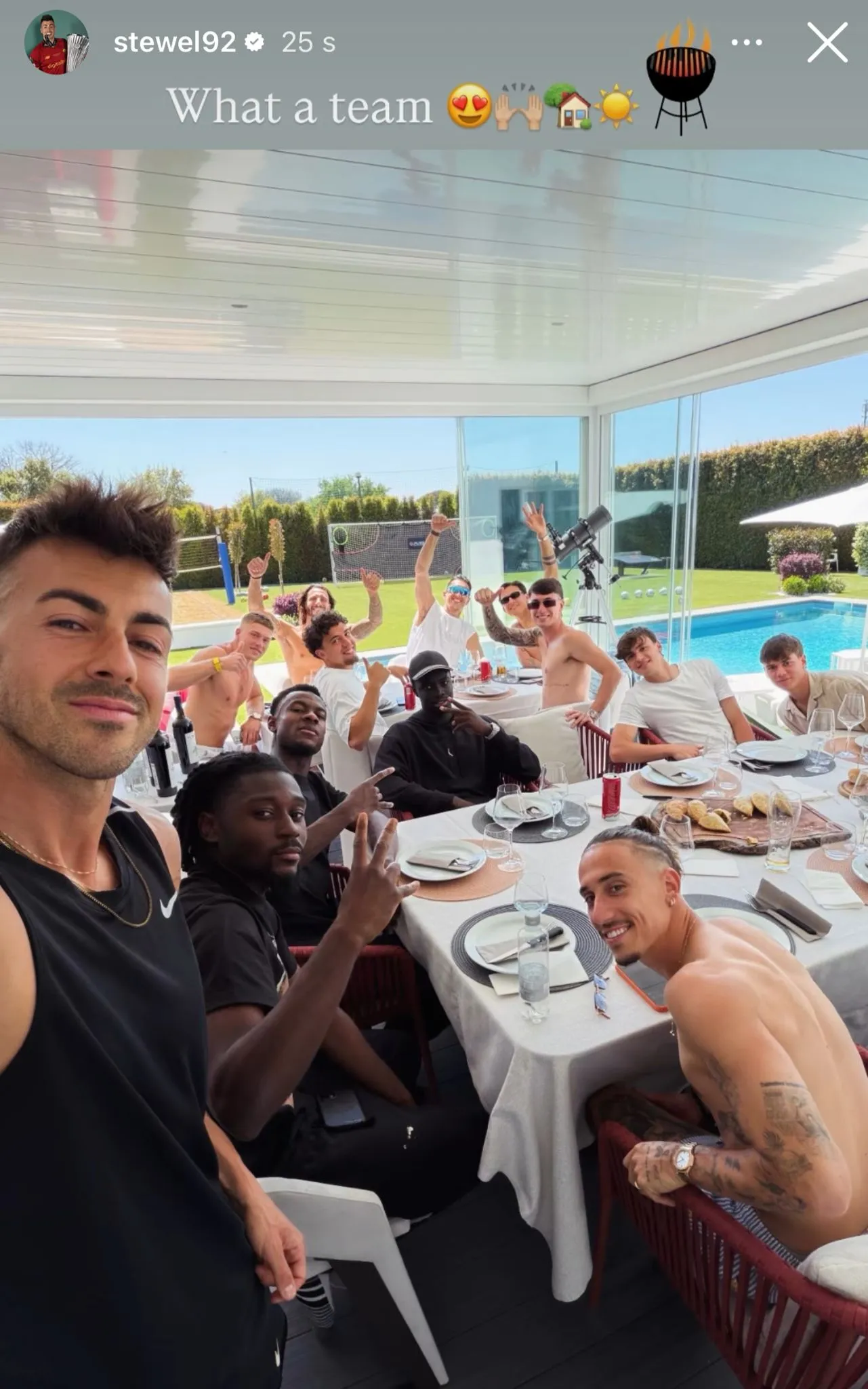 squadra pranzo trigoria