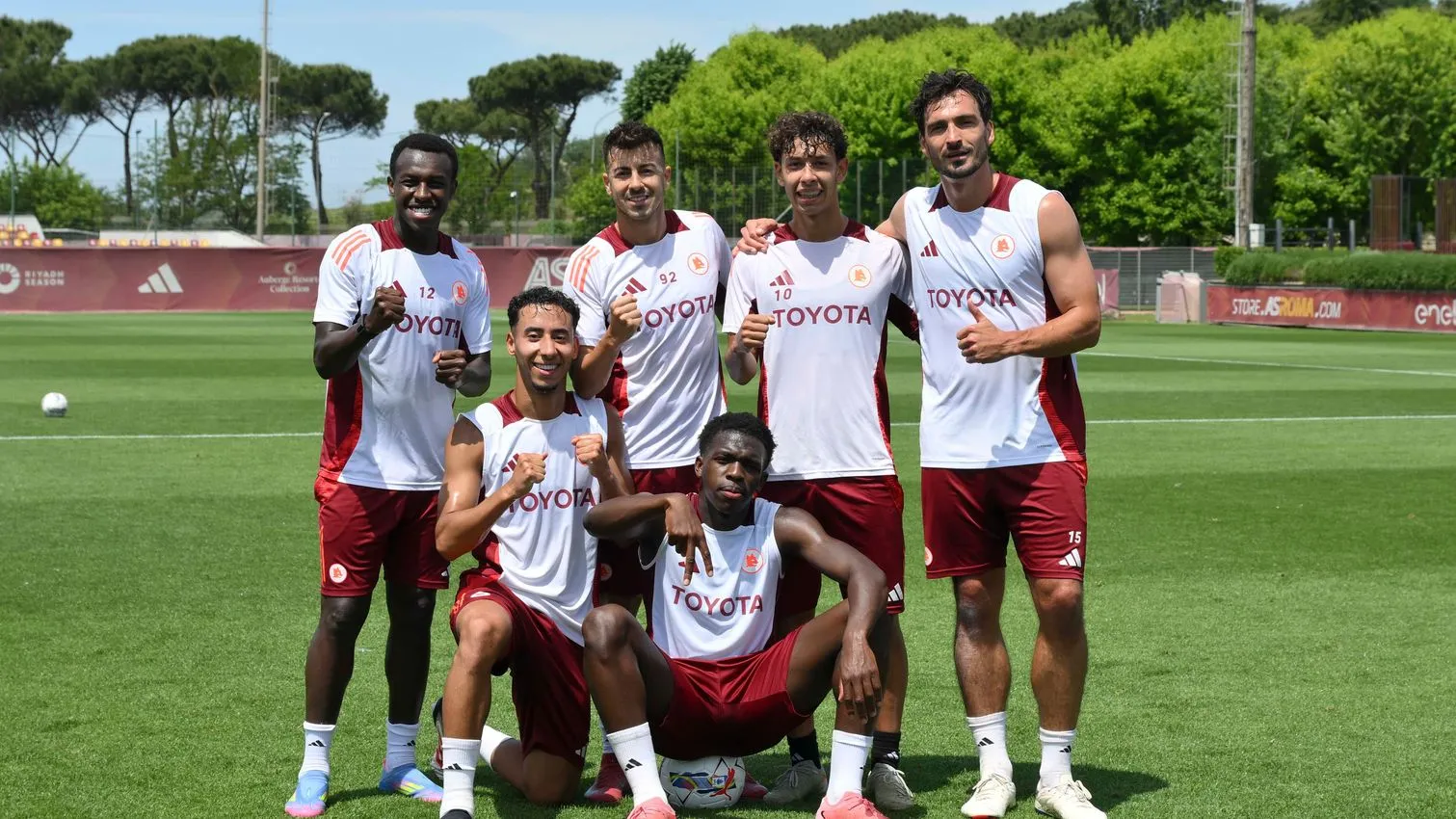squadra vincente trigoria