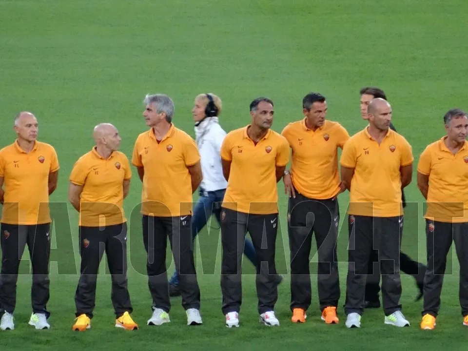 staff presentazione roma fenerbahce 190814