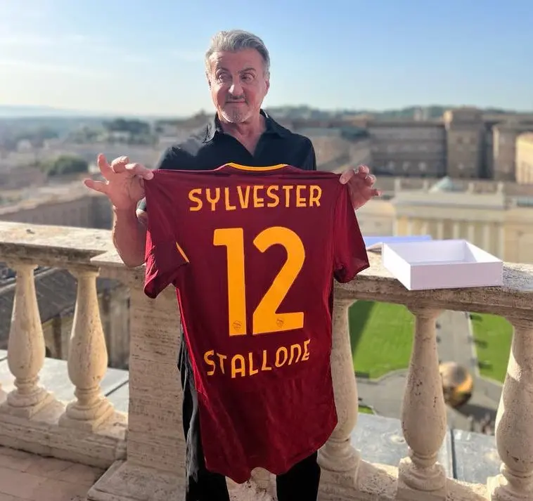 stallone maglia roma