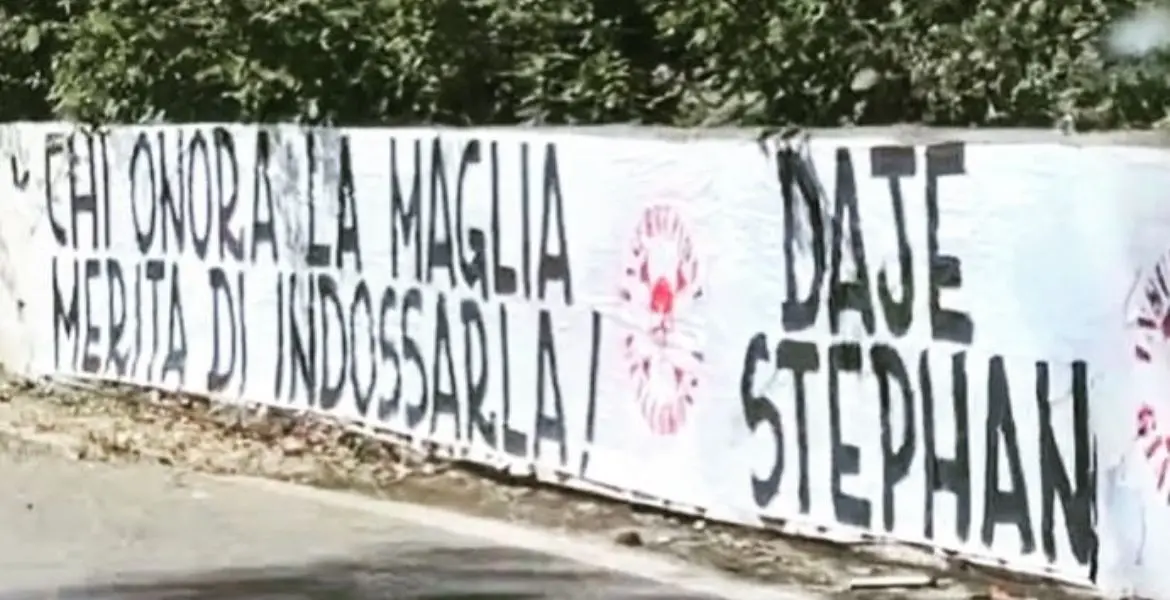 striscione el shaarawy