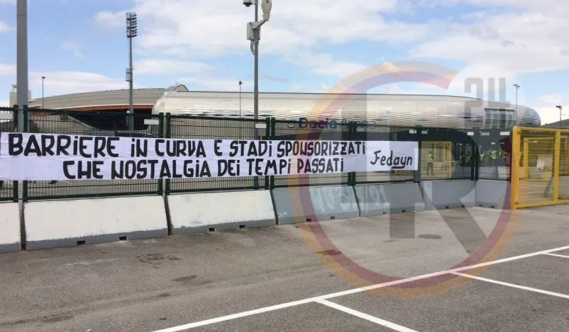striscione fedayn
