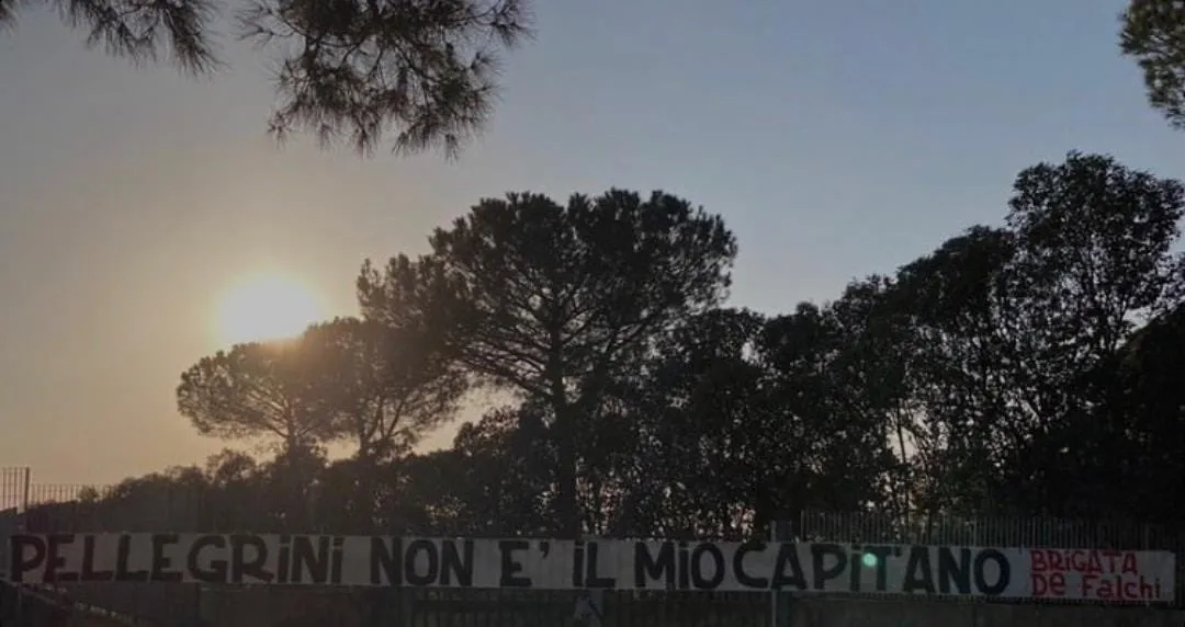 striscione pellegrini