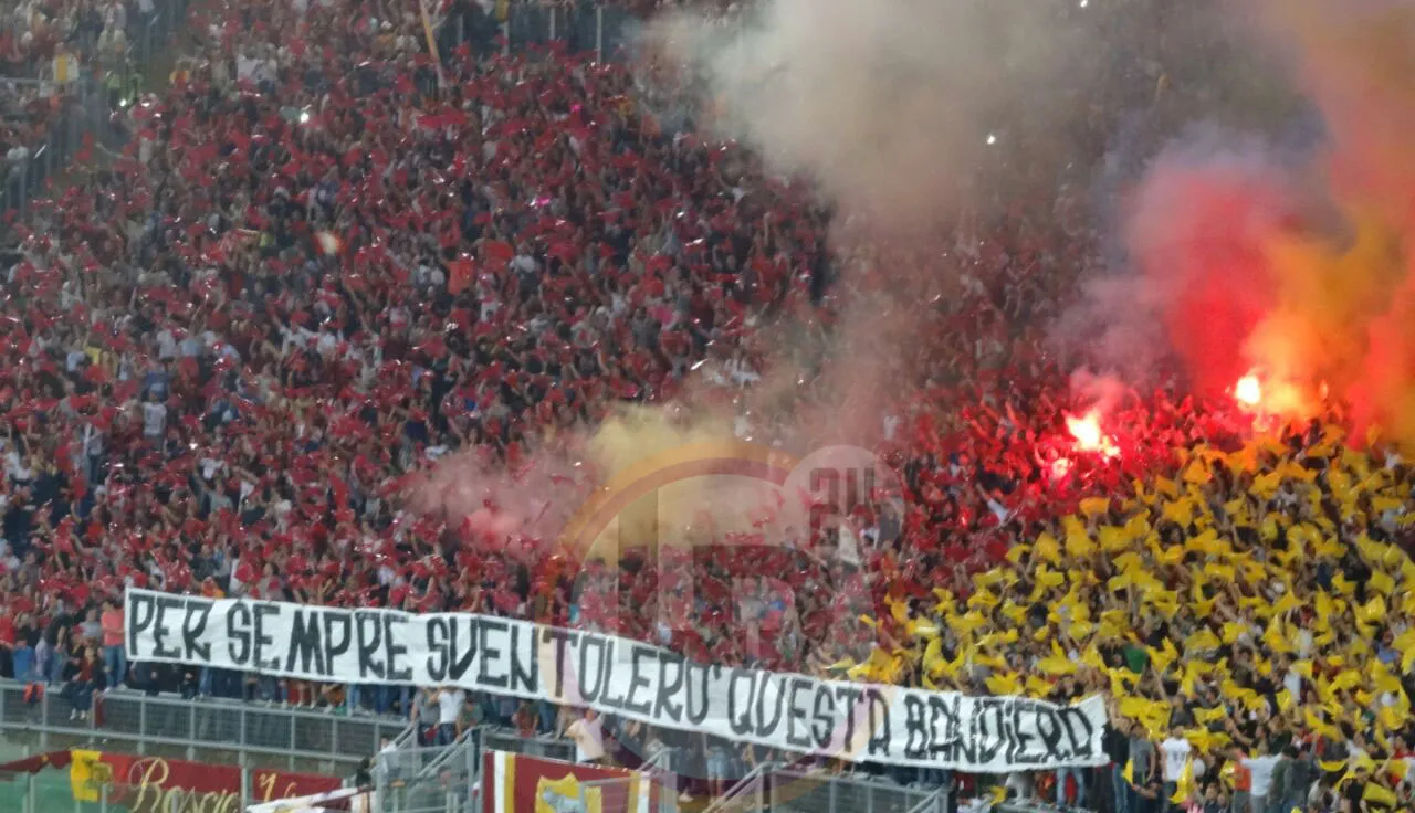 striscione per sempre sventolero bandiera migliore