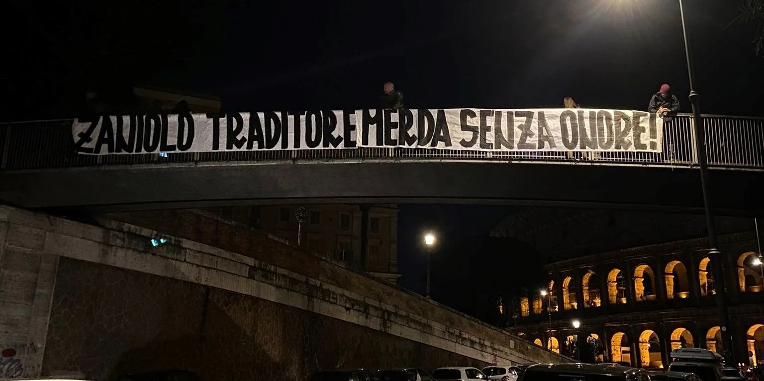 striscione zaniolo