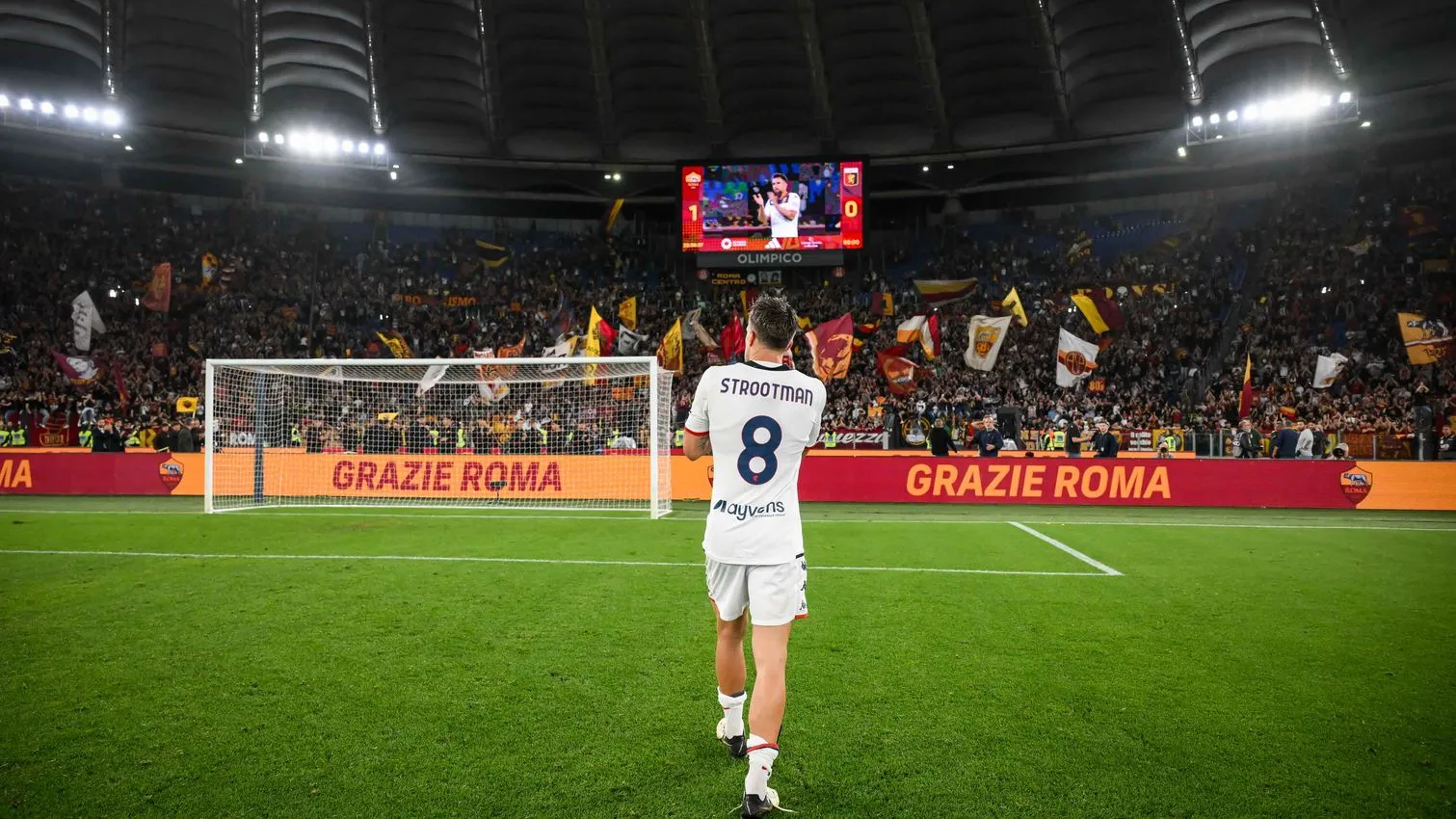 strootman curva sud roma genoa