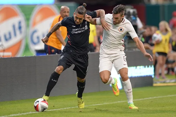 strootman firmino roma liverpool 1