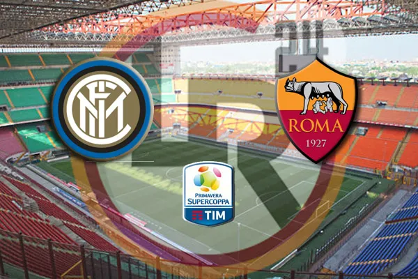 supercoppa primavera inter roma foto partita