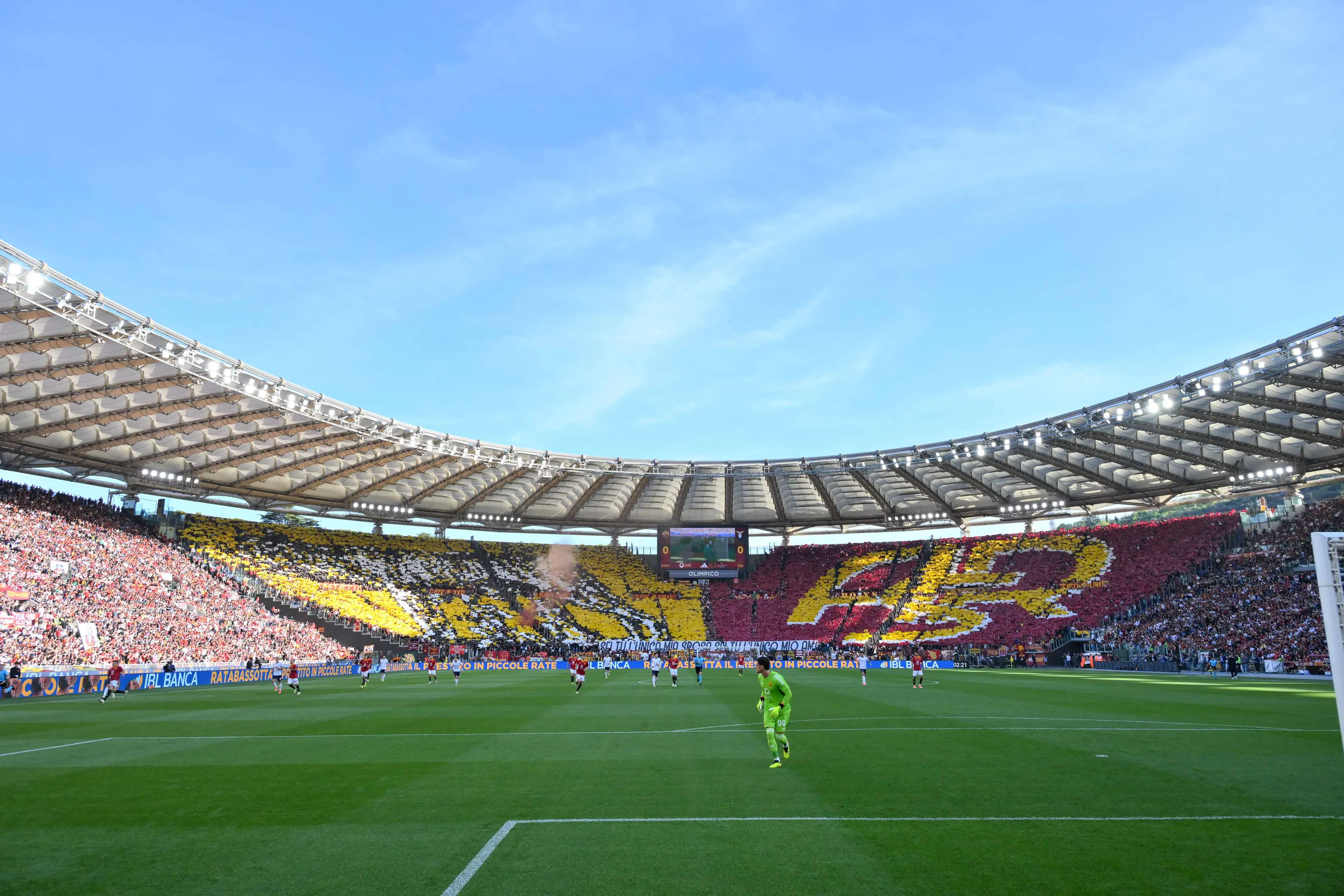 svilar e curva sud dietro derby