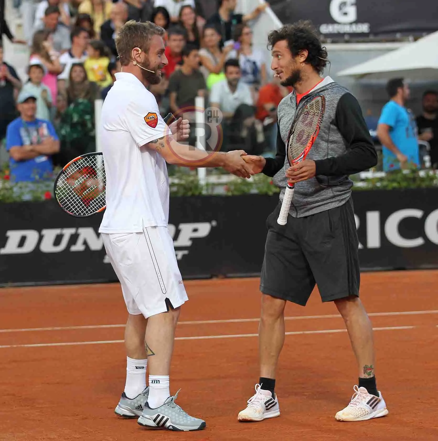 tennis with stars de rossi ddr monaco foto gino