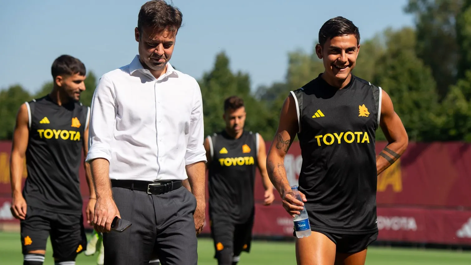 tiago pinto dybala trigoria