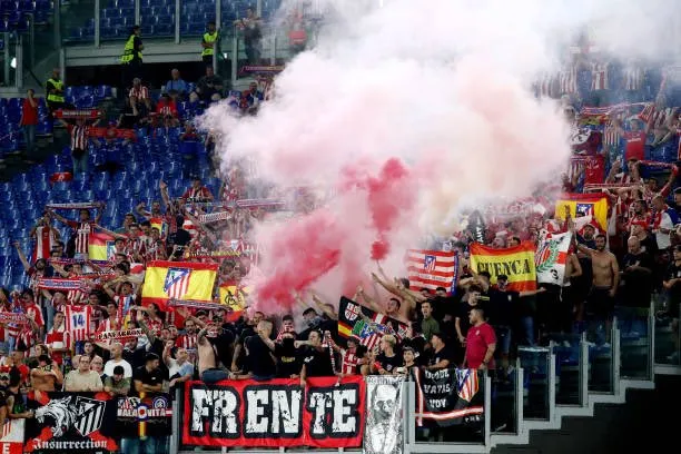 tifo atletico madrid olimpico contro lazio foto atleti0396